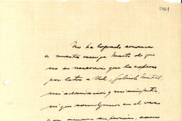 [Carta] 1944 mar. 20, Buenos Aires, [Argentina] [a] [Gabriela Mistral]