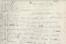 [Carta] 1951 ene. 1, México [a] Gabriela Mistral