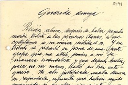 [Carta] 1942 oct. 26, [Belo Horizonte] [a] [Gabriela Mistral]