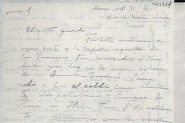 [Carta] 1951 oct. 31, México [a] Gabriela Mistral