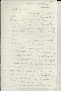 [Carta] 1951 nov. 18, México [a] Gabriela Mistral