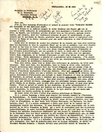 [Carta] 1954 ago. 5, Maine, [Estados Unidos] [a] Gabriela Mistral