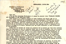 [Carta] 1954 ago. 5, Maine, [Estados Unidos] [a] Gabriela Mistral