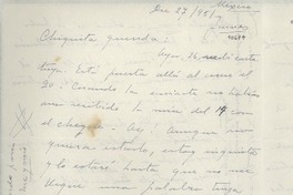 [Carta] 1951 dic. 27, México [a] Gabriela Mistral