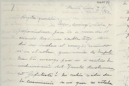 [Carta] 1952 ene. 7, México [a] Gabriela Mistral