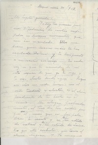 [Carta] 1952 ene. 30, México [a] Gabriela Mistral