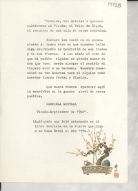 [Gracias mil gracias a quienes cultivasen mi Vicuña_]