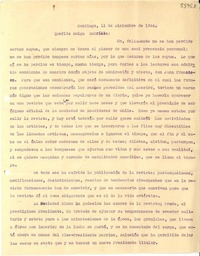 [Carta] 1944 dic. 11, Santiago, [Chile] [a] Gabriela [Mistral]