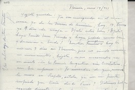 [Carta] 1953 ene. 14, Florencia, [Italia] [a] Gabriela Mistral