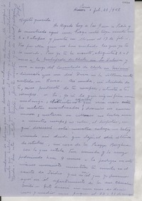 [Carta] 1953 feb. 23, París, [Francia] [a] Gabriela Mistral