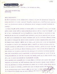 [Carta] 1950 dic. 8, Veracruz [a] Doris Sherpherd Dana