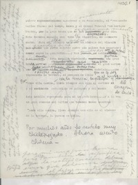 [Discurso] quiero agradecer vivamente a su excelencia_