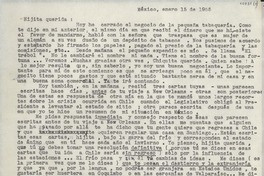 [Carta] 1955 ene. 15, México [a] Gabriela Mistral