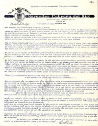 [Carta] 1952 mar. 6, Veracruz, [México] [a] Gabriela [Mistral]