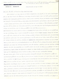[Carta] 1952 mayo 15, Veracruz, [México] [a] [Gabriela Mistral]