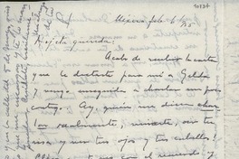 [Carta] 1955 feb. 6, México [a] Gabriela Mistral