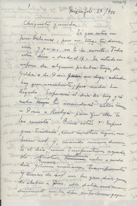 [Carta] 1955 feb. 23, México [a] Gabriela Mistral