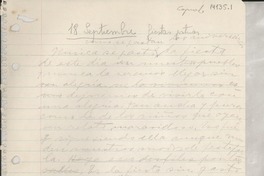 18 de septiembre : fiestas patrias