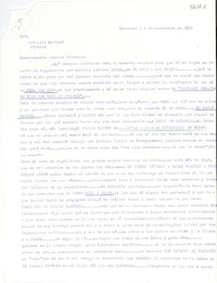 [Carta] 1952 nov. 1, Veracruz, [México] [a] Gabriela Mistral, Nápoles, [Italia]