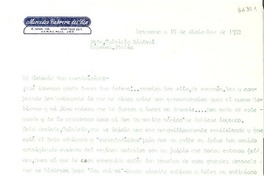 [Carta] 1952 dic. 18, Veracruz [a] Gabriela Mistral, Nápoles, Italia