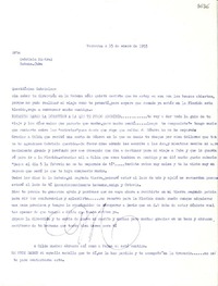 [Carta] 1953 ene. 15, Veracruz [a] Gabriela Mistral, Habana, Cuba