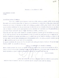 [Carta] 1953 feb. 3, Veracruz [a] Gabriela Mistral, Habana, Cuba