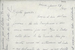 [Carta] 1955 jun. 24, México [a] Gabriela Mistral
