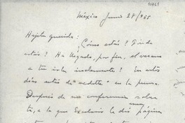 [Carta] 1955 jun. 28, México [a] Gabriela Mistral