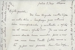 [Carta] 1955 jul. 2, México [a] Gabriela Mistral
