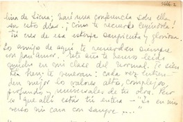 [Carta] 1947 nov. 4, [Uruguay] [a] Gabriela [Mistral]