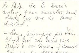 [Carta] 1952 mar. 26, [Uruguay] [a] Gabriela [Mistral]
