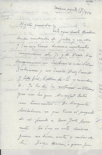 [Carta] 1955 ago. 17, México [a] Gabriela Mistral