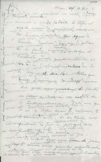 [Carta] 1955 sept. 19, México [a] Gabriela Mistral