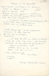 [Carta] 1955 jul. 6, [Uruguay] [a] Gabriela [Mistral]