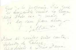 [Carta] 1954 ene. 8, [Uruguay] [a] Gabriela Mistral