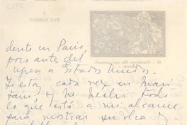 [Carta] [1956?], [Uruguay] [a] Gabriela [Mistral]