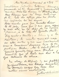 [Carta] 1956 dic. 25, Montevideo, [Uruguay] [a] Gabriela [Mistral]