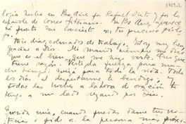 [Carta] [Uruguay] [a] Gabriela [Mistral]