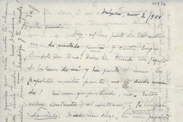[Carta] 1955 nov. 2, México [a] Gabriela Mistral
