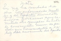 [Carta] [Uruguay] [a] Gabriela Mistral