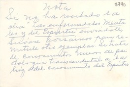 [Carta] [Uruguay] [a] Gabriela Mistral