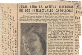 [Carta] 1954 oct. 28, [Uruguay] [a] Gabriela Mistral