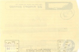 [Telegrama] 1952 sept. 19, Paris, [Francia] [a] Gabrielo [i.e. Gabriela] Mistral, Nápoles, [Italia]