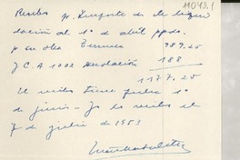 [Carta] 1954 [feb.?], [Argentina?] [a] [Gabriela Mistral]