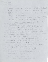 [Carta] 1953 mayo 29, Paris, [Francia] [a] Gabriela [Mistral]