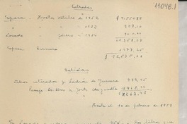 [Carta] 1954 [feb.?], [Buenos Aires, Argentina?] [a] [Gabriela Mistral]