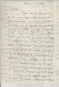 [Carta] 1956 oct. 11, México [a] Gabriela Mistral