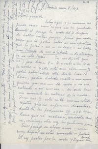 [Carta] 1957 ene. 8, México [a] Gabriela Mistral