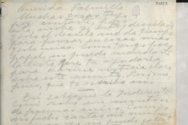 [Carta] [a] Palma Guillén