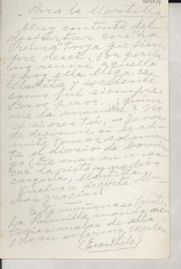 [Carta] [a] Palma Guillén